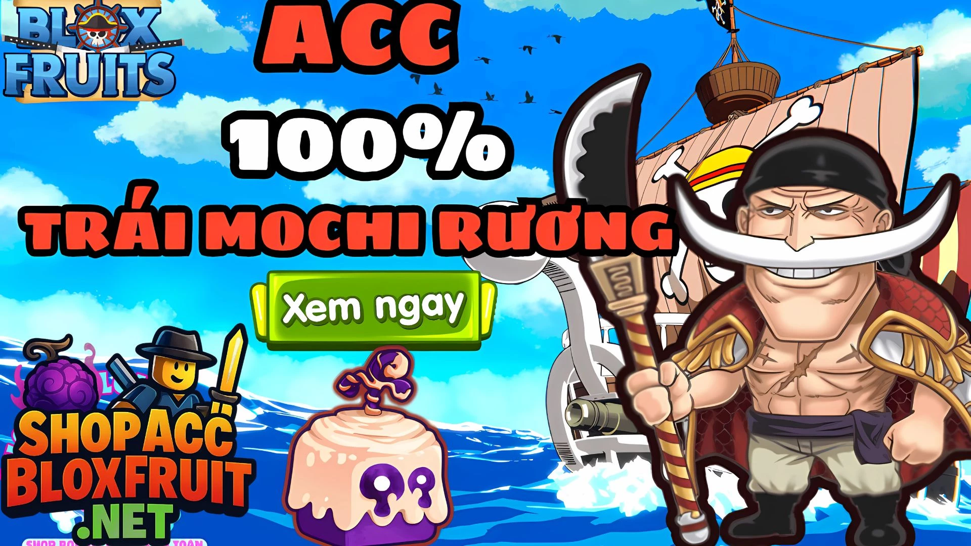 Acc Mochi (Trái Bột) 30k