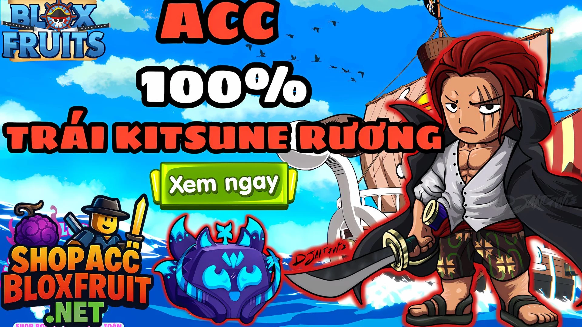 Acc Kitsune (Quái Thú) 100k