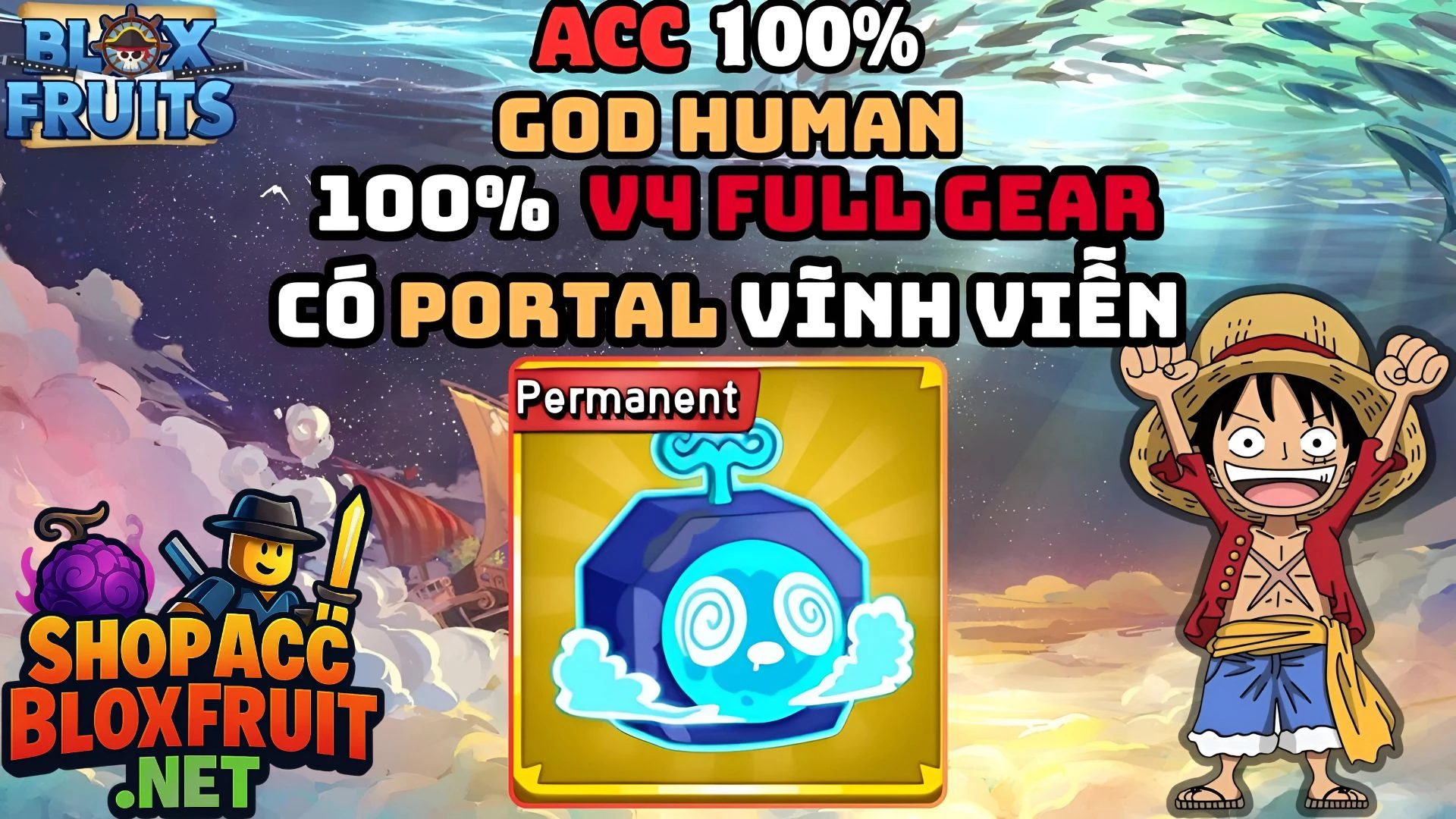 ACC V4 Full Gear Có Portal Vĩnh Viễn 400k