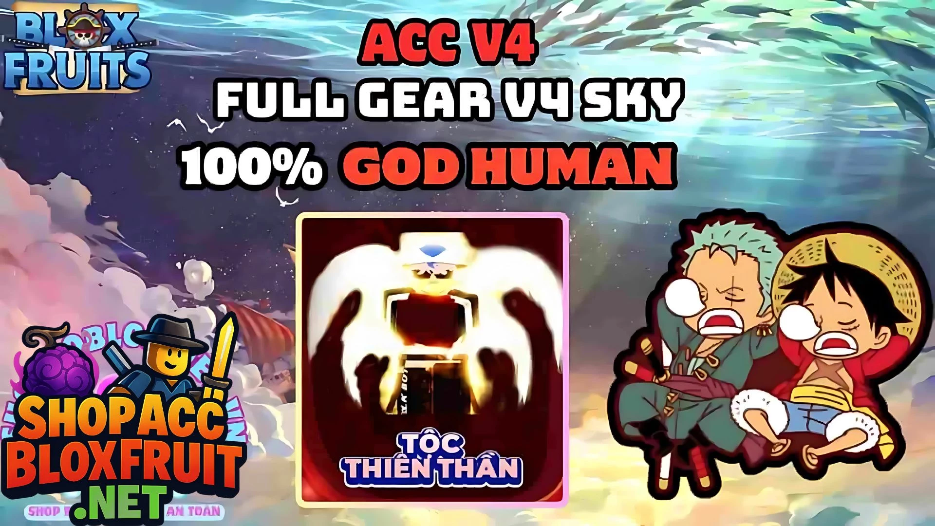 ACC V4 Full Gear CDK Tộc Sky 120k