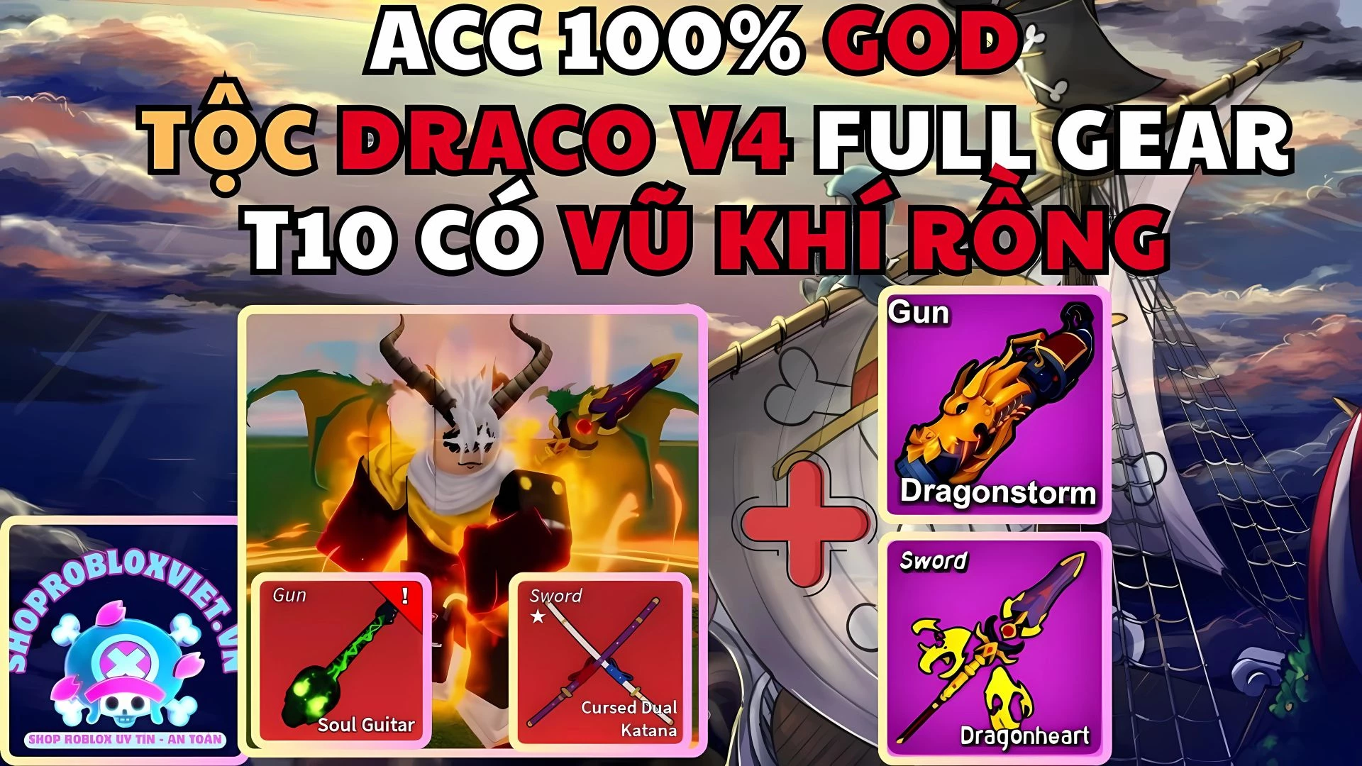 ACC V4 Full Gear Tộc Draco 300K