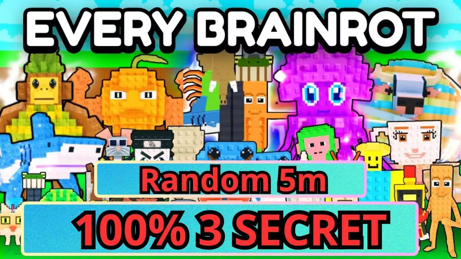 Steal A Brainrot 3 Secret 120k